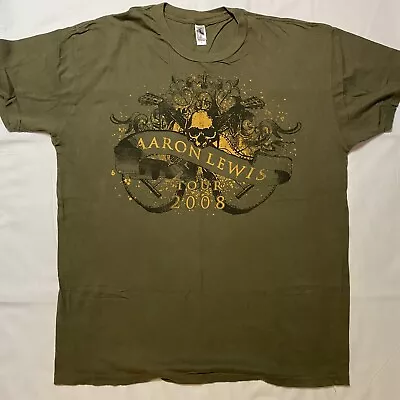 Aaron Lewis “2008 Tour” Vintage T-shirt Size XL • $20