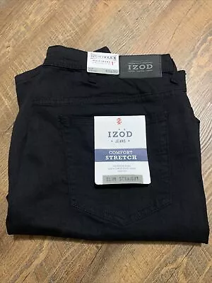 NEW  IZOD Mens 40 X 30 Slim Straight Leg Comfort Stretch Sport Flex Jeans • $20.99