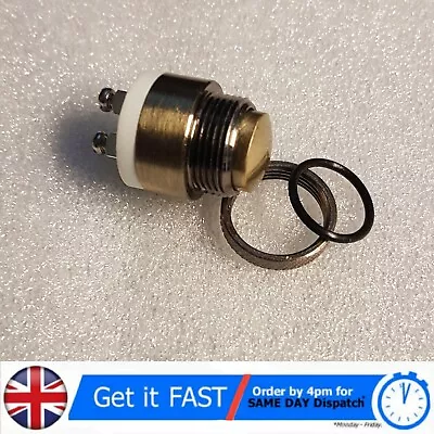 16mm Momentary Round Metal Push Button Door Bell Switch 36VDC/2A Max 1NO • £7.99