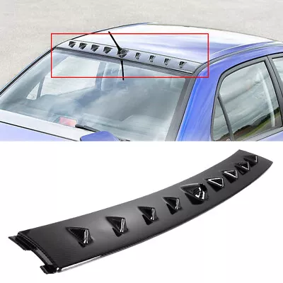 For Mitsubishi Lancer EVO 2002-2007 Window Roof Spoiler Carbon Fiber Style • $35.99