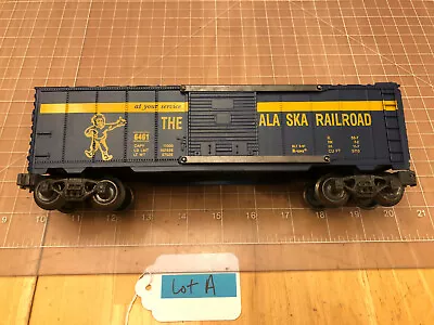 K-Line Train SCARCE 6461 Alaska Railroad Box Car Diecast Trucks & Coupler Lot A • $24.95