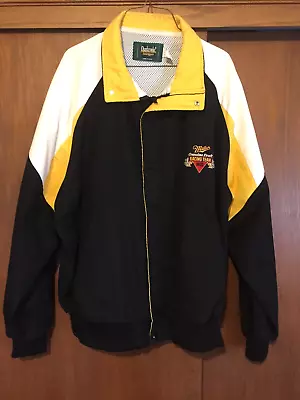 Vintage Miller Genuine Draft Racing Team Mgd Dunbrooke Jacket Mens 2x Large • $47.99