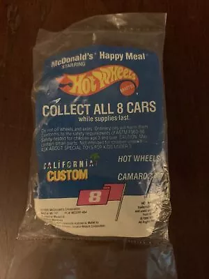 1990 McDonald's Happy Meal Hot Wheels Toy #8: Camero Z-28 • $5