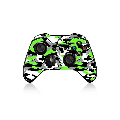 Green CAMO Skin For XBOX 360 One Series S X Controller Wrap Decal Sticker Cover • $9.55
