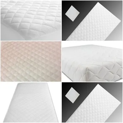 Supersoft Baby Crib Craddl Cot Mattress Extra Thick Supreme Quality Made In UK • £58.49