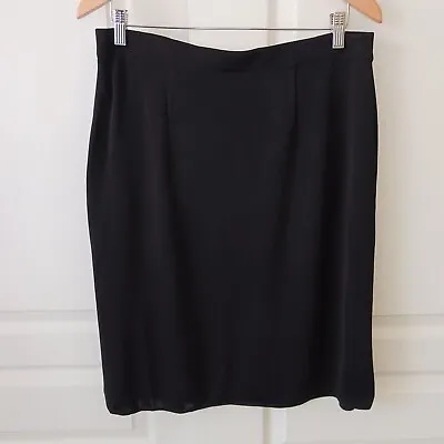 Misook Women's Regular Black Straight Skirt Size XL • $35