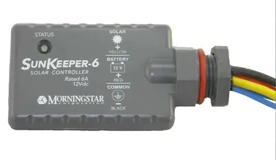 Morningstar SK-6 SunKeeper 6 Amp 12 Volt Solar Charge Controller • $68