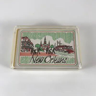 Vintage New Orleans Playing Cards Steamboat Louisiana Jazz Hong Kong • $17.99
