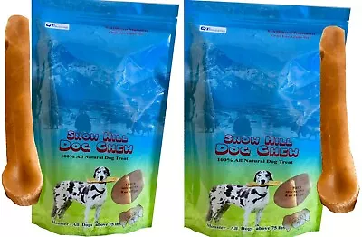 Snow Hill Yak Milk Golden Churpi Dog Chews Long Lasting Treats Snack XXL/Monster • $20.49