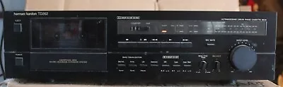 Harman Kardon TD 262  Tape Deck Cassette Tape Deck Player Vintage • $50