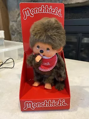 NEW Sekiguchi Monchhichi Doll Boy Red Bib E1 • $27