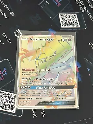 £3.20 • Buy Pokémon Sun & Moon Burning Shadows Necrozma GX 153/147 Mint/NM Secret Rare TCG