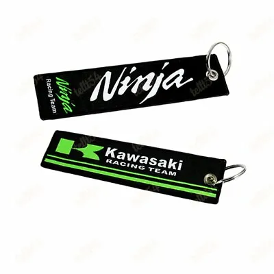 NINJA KAWASAKI DUCATICORSE MOTORCYCLE DOUBLE SIDE Racing Cell Holders Keychain • $7.67