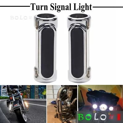  Motorcycle Highway Bar Running Turn Signals Lights Switchback Crash Bar Lights • $28.98