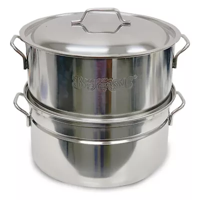 Bayou Classic Stainless Steel 1/2 Bushel Oyster Steamer Model# 300-505 • $144.49