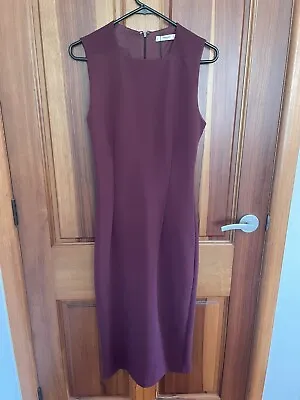 $14 • Buy MNG Maroon Dress S