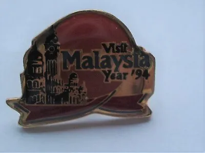 Vist Malaysia Year 94 Enamel Pin Badge • $3.11