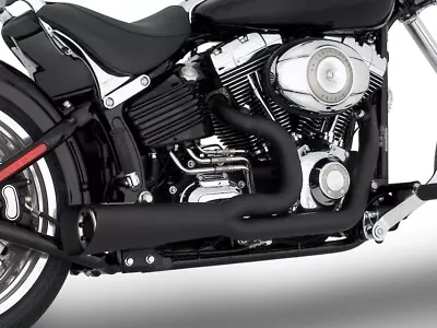 75-109-9 - Vance & Hines - COMPETITION SERIES 2-1 BLACK SOFTAIL ROCKER 08-11 • $690