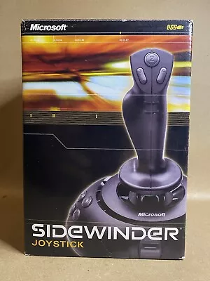 NEW Microsoft USB SideWinder Joystick Controller For PC Gaming X08-59067 Gamer • $22.99