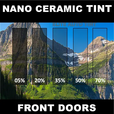 $44.99 • Buy Tesla Model Y Precut Front 2 Doors Window Tint Nano Ceramic