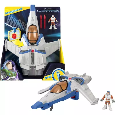 Imaginext And Disney Buzz LightYear XL-15 Spaceship Vehicle With Lights & Sounds • £18.99