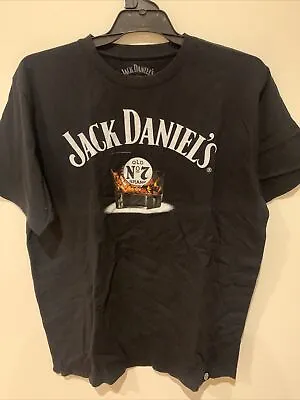 Jack Daniels Tennessee Whiskey Adult Tshirt Size Large - Old No 7 • $13.99