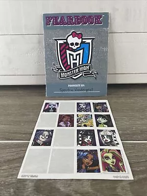 Monster High Fearbook W Stickers Spectra Vondergeist Picture Day Replacement • $4.99