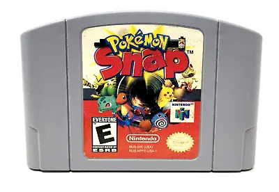 Pokémon Snap Nintendo N64 FREE Shipping • $23.95