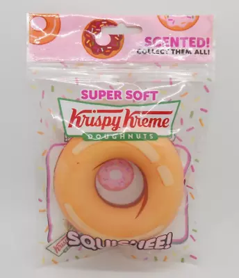 Krispy Kreme Doughnuts Super Soft Glazed Scented Squishee Keychain Collectible • $25