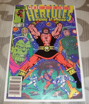 Hercules Prince Of Power #1 (Mar 1984) Marvel Comic FN+ Condition • $2.99