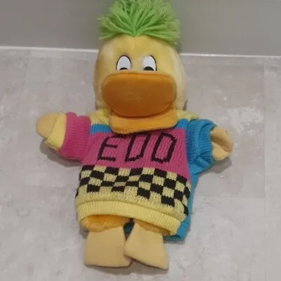 Edd The Duck Puppet With Knit Jumper Bbc Vintage 1990 Working Squeaker 8.5” Vgc  • £26.95