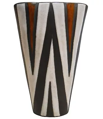 RARE MARIANNE STARCK (DENMARK) For MICHAEL ANDERSEN TRIBAL NEGRO SERIES CER VASE • $437.50