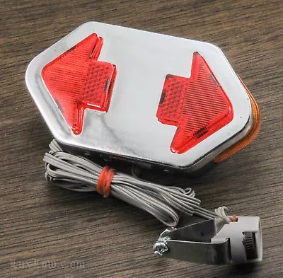 Bicycle Turn Signal LIGHT Reflector Vintage Schwinn Stingray Cruiser Bike Fender • $29.99