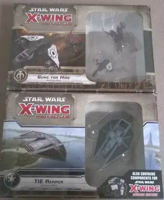 X-Wing Guns For Hire And TIE Reaper Boxes. New Sealed. • $195