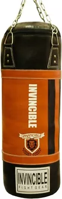 Amber Fight Gear Invincible Heavy Bag For Boxing MMA Muay ThaiUnfilled 6ft • $169