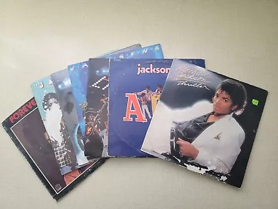 Michael Jackson Vinyl Lot Thriller ABC The Jacksons First Pressing  • $41
