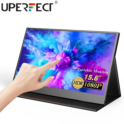 Used | UPERFECT Touchscreen Monitor For Laptop  15.6  Monitor USB-C Mini HDMI • $79.99