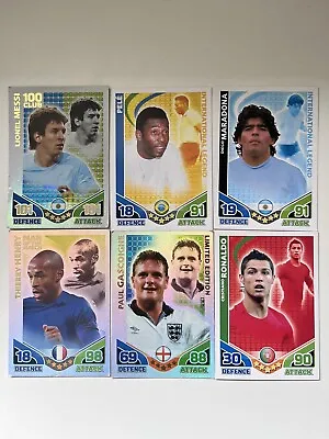 Topps Match Attax 2010 World Cup 100 Club Man Of The Match Limited Edition Star • £1.99