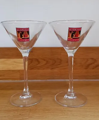 £5.99 • Buy Pair Of  Arc France Grand Marnier Cocktail/Martini Glasses 16.5 Cm Tall