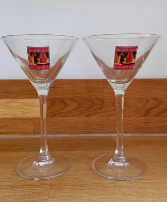 £5.99 • Buy Pair Of  Arc France Grand Marnier Cocktail/Martini Glasses 16.5 Cm Tall