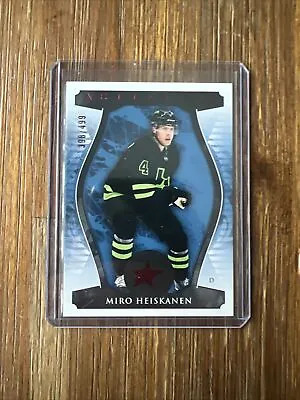 2023-24 Upper Deck Artifacts Moro Heiskanen-ruby # 398/499 DALLAS • $0.99