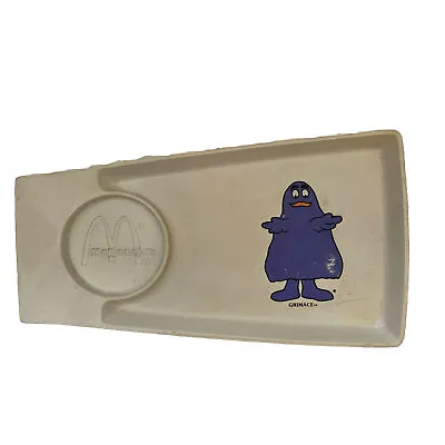 Vintage Mcdonalds Simon Marketing Inc. Grimace Plastic Happy Meal Tray • $18.05