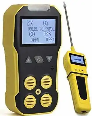 Basic Multigas Detector + Pump | 4 Gas Monitor | USA NIST Calibration Source • $325