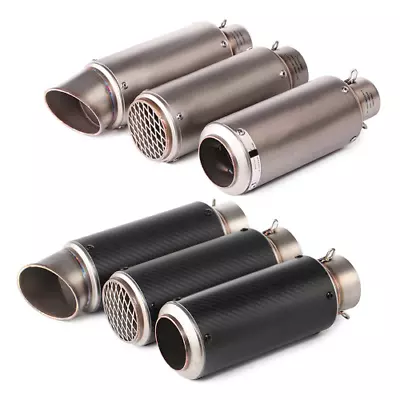 2023 New  51mm 61mm Motorcycle Exhaust Pipe Motorcycle Muffler Accessories • $93.73