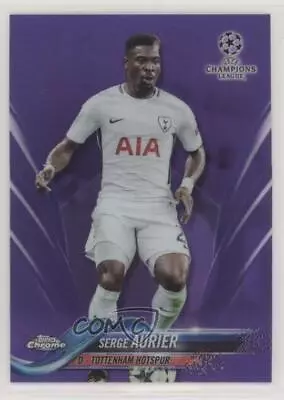 2017-18 Topps Chrome UCL Purple Refractor /250 Serge Aurier #7 • $5.40