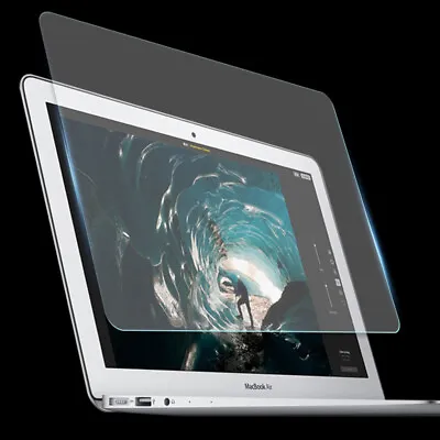 2x HD Anti-Dust Tempered Glass Screen Guard Protector Cover For MacBook Air Pro • $25.25