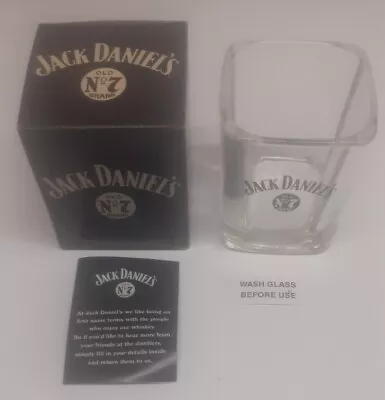 Jack Daniel’s Old No7 Brand Thick Rimmed Heavy Glass Tumbler NEW & BOXED 2005 • £8.99