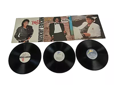 Michael Jackson Vinyl Records Bundle Untested Retro Music Entertainment  • £9.99