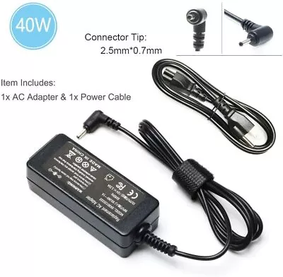 40W 12V 3.33A AC Replacement Laptop Power Charger For Samsung 11.6  Chromebook • $9.99