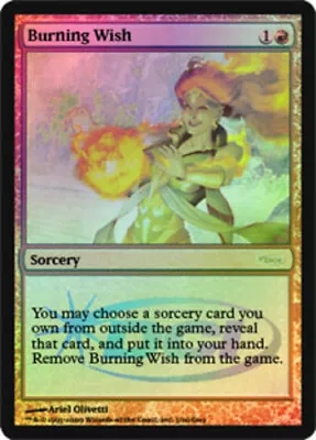 Burning Wish - Foil DCI Judge Promo Judge Promos MTG Magic - Kid Icarus • $23.55